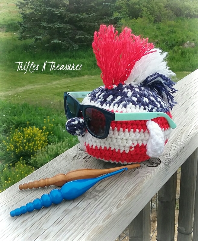 I Am Sam ~Glasses Holder~ FREE Crochet Pattern - Trifles & Treasures